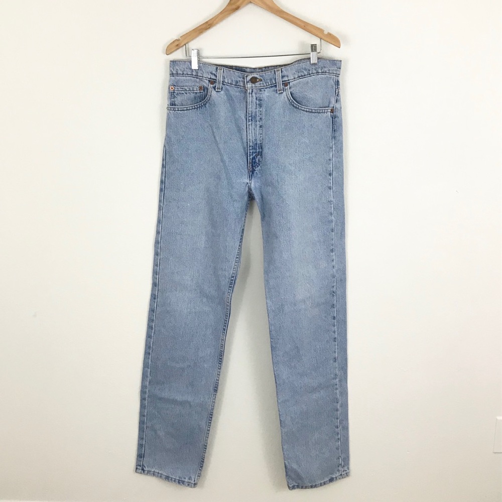Vintage Levis 505 stone wash jeans boyfriend fit - Picture 3 of 7